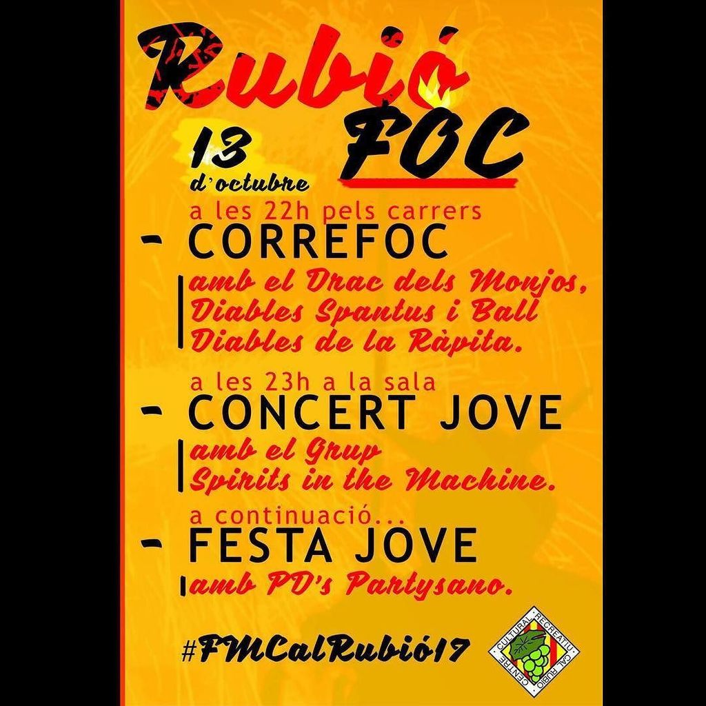 Aquesta nit cremarem Cal Rubio!!! Us hi esperem alla!!! ift.tt/2ymhejR