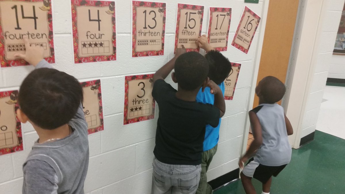 bea_holmes1's tweet photo. This is what it looks like when lining up for the bathroom is math instructional time! @teacherpaggett @SESPRINCIPAL16 #ohtheplacesyoullgo https://t.co/ZBtTLlqnmY
