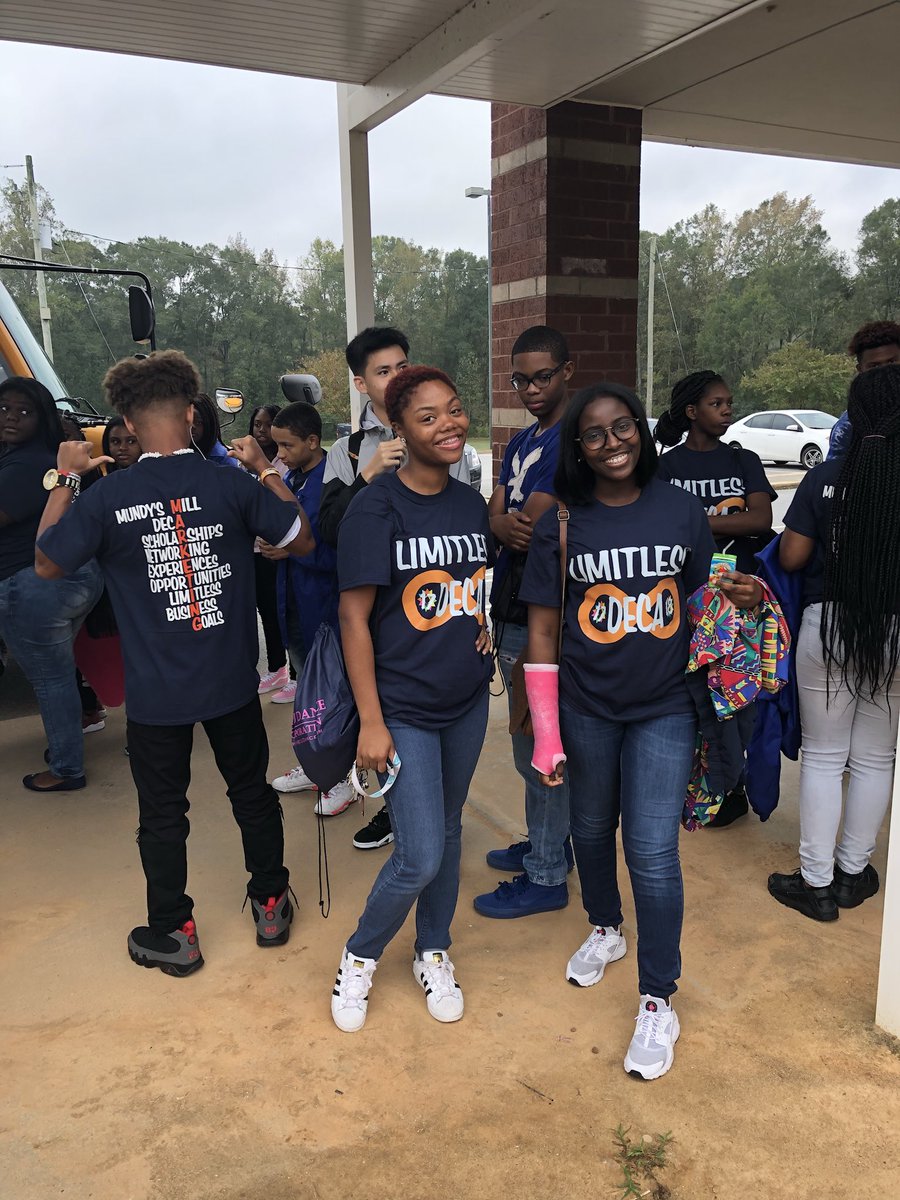 MundyHs's tweet photo. MMHS DECA students headed to Fall Rally in Perry GA #LIMITLESS https://t.co/xTxPn64WtM