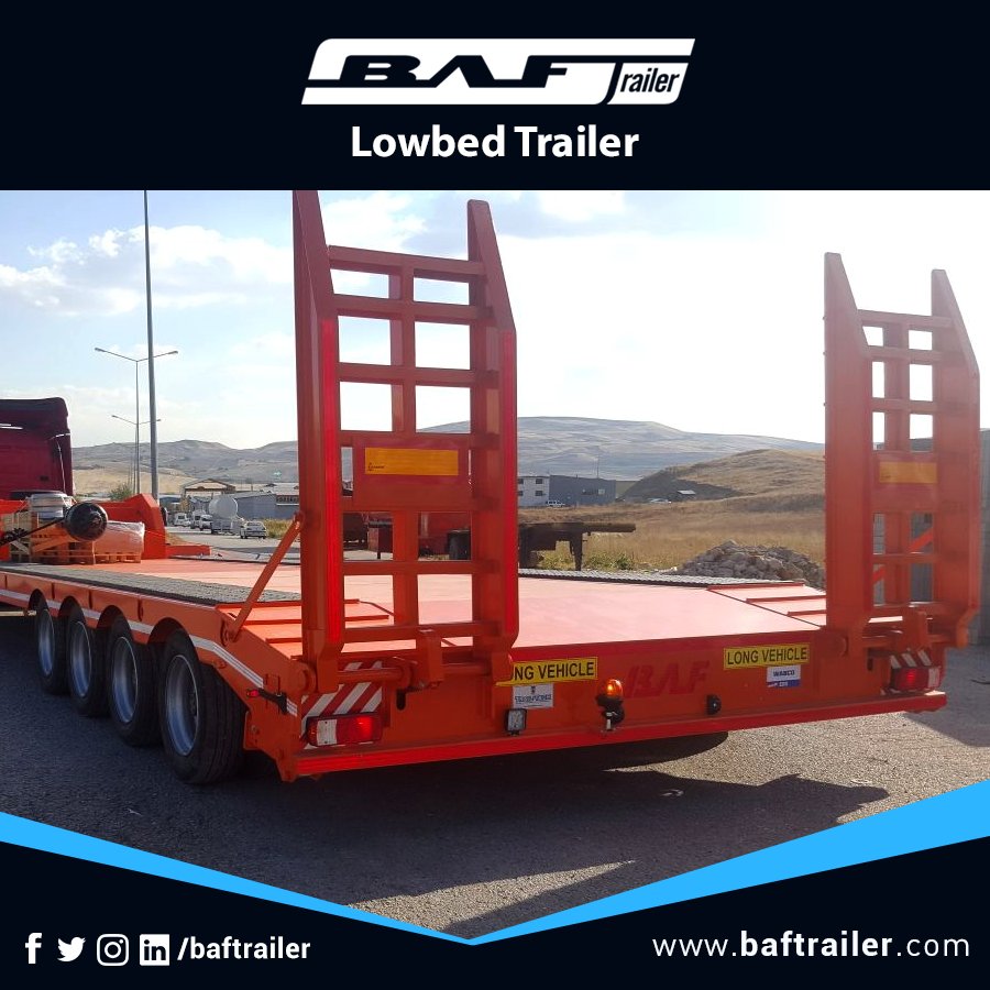 BAFTrailer's tweet photo. 4 Axle Lowbeds

https://t.co/V7cX61DFr1

#lowbed
#4axlelowbed
#baftrailer
#turkey
#semitrailer
#lowboy
#lowloader https://t.co/VvgoDZglYO