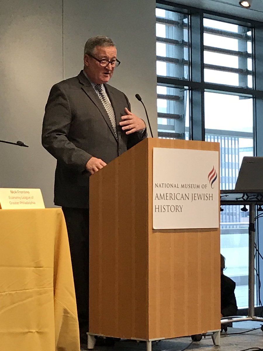 EconomyLeague's tweet photo. .@PhillyMayor on Philadelphia getting Amazon #HQ2: talent &amp; diversity are our greatest assets @PHLCommerce @PIDCphila @SelectPHL #GPLEX2017 https://t.co/ZorTVQhrAd