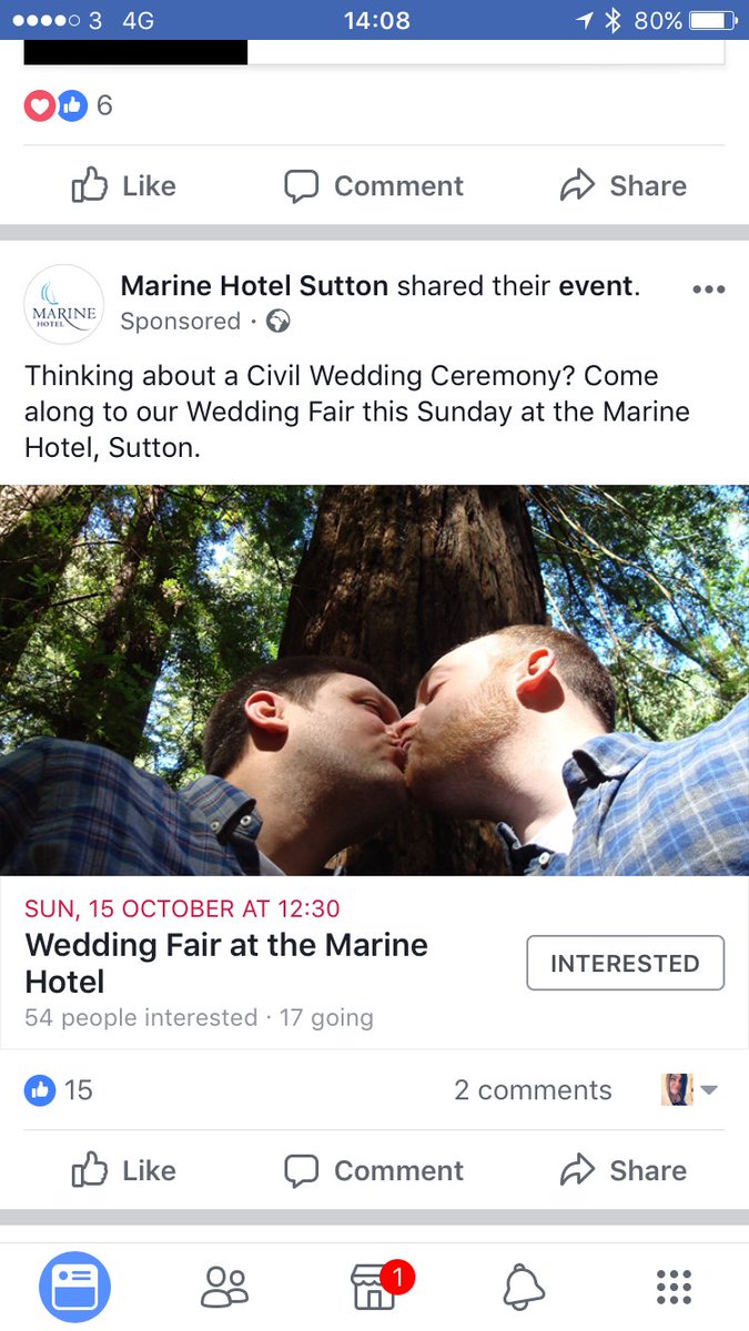 Great to see the <a href="/marinehotel/">Marine Hotel</a> being so inclusive. #loveislove