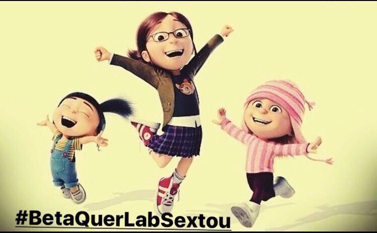A alegria da sexta feira!! Kkkkkk bom dia sexta sua linda... #BetaQuerLab #BetaQuerLabSextou ✌️😊