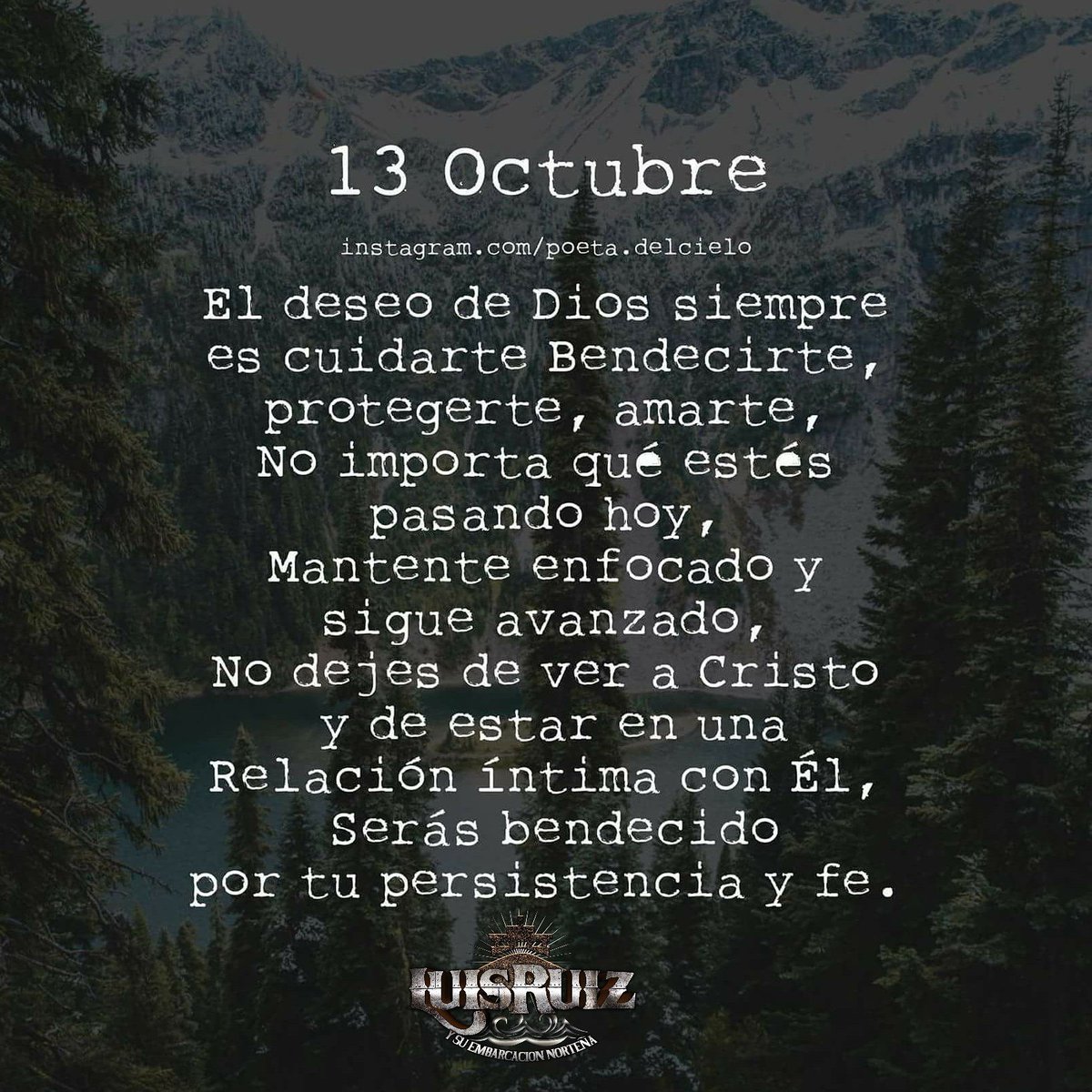EmbarcacionDLMN's tweet photo. Feliz viernes 13.
#LuisRuizYSuEmbarcacionNorteña #LaFrasedeHoy #LRYSEN https://t.co/GW3X0bNfDA