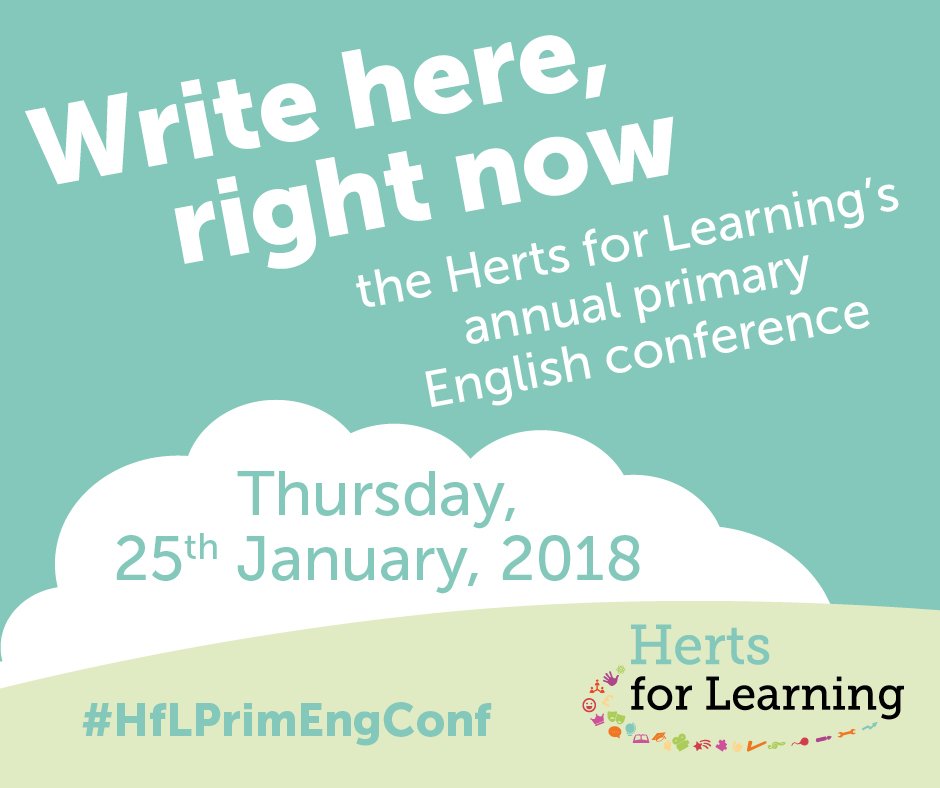 HFL_Education's tweet photo. The countdown has begun for our annual English writing conference on 25 Jan. Book your place here https://t.co/90BIy9CBxL #HfLPrimEngConf https://t.co/ZGGL71gCxL