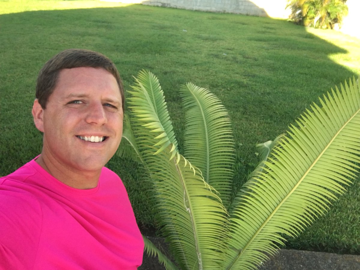VoteTRea's tweet photo. Iโve found my pink plays well here. #RealMenWearPink #Honduras #ChallengeContinues #donatenow https://t.co/iKn4x9YsxA https://t.co/jERYZBat0u