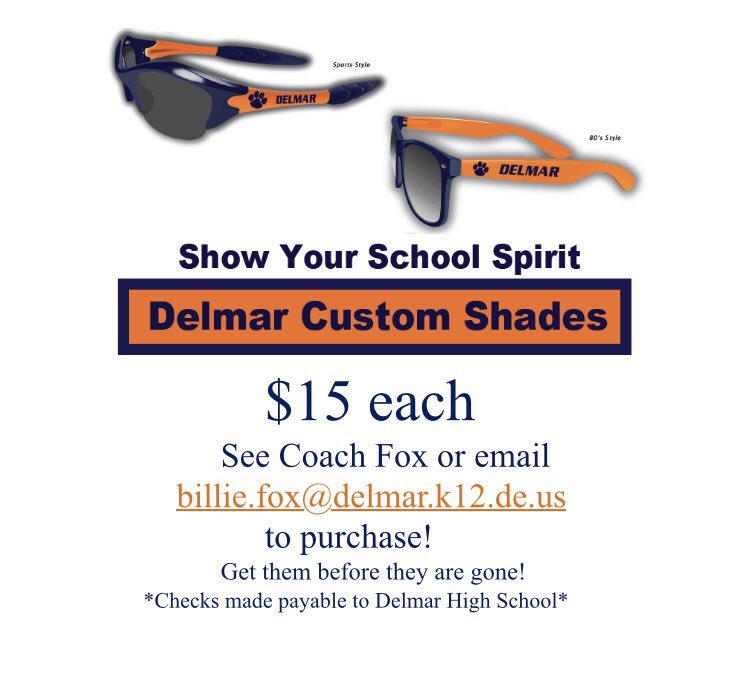 Coach_Fox13's tweet photo. Future is bright at Delmar.. get your shades now from Coach Fox! https://t.co/bLKVGVvh0z