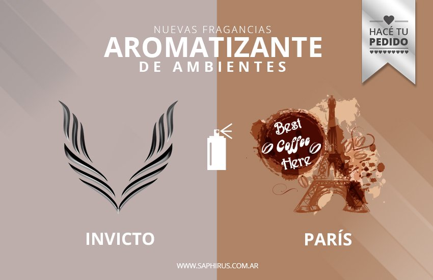 #Nuevas #Fragancias #Saphirus  Invicto &amp; París!
Disponible en #Aerosoles Realiza hoy tu pedido!
saphirus.com.ar