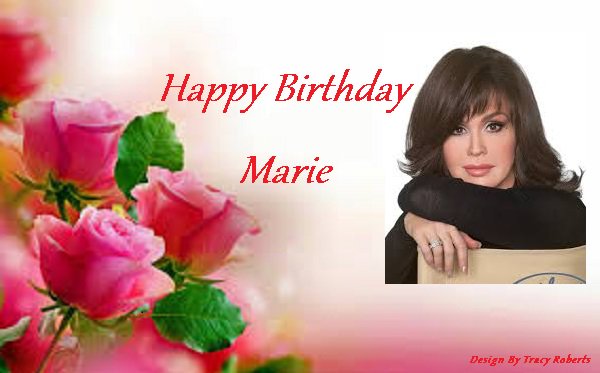 Happy Birthday to Marie Osmond she is 58 today. Love you girl have a great day. 