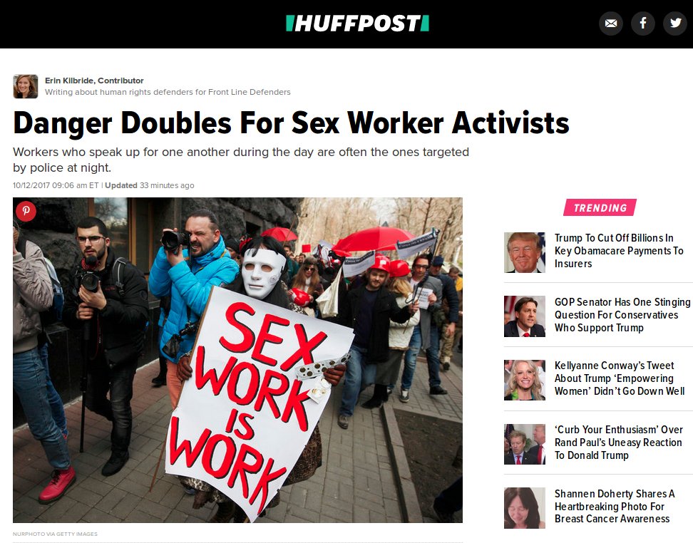 #Sexworkers who defend each others' rights during the day are the ones targeted by police at night.
New by <a href="/neo_chlo/">Erin Kilbride</a> huffingtonpost.com/entry/59df5a1d…