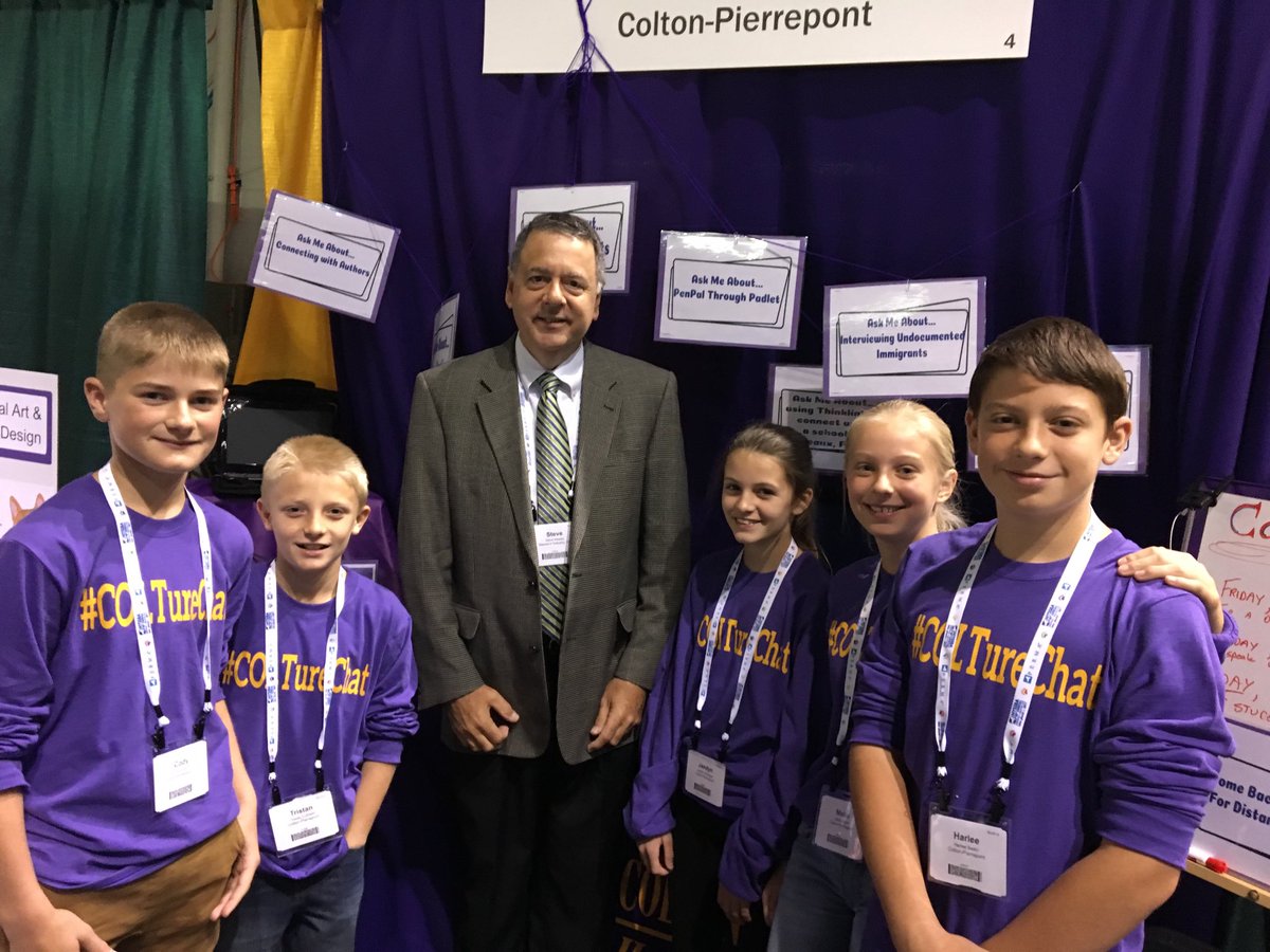 Steve_Heaslip's tweet photo. Learned about a great project being done by students at Colton Pierrepont CSD #colturechat https://t.co/dUsuvzRLpH