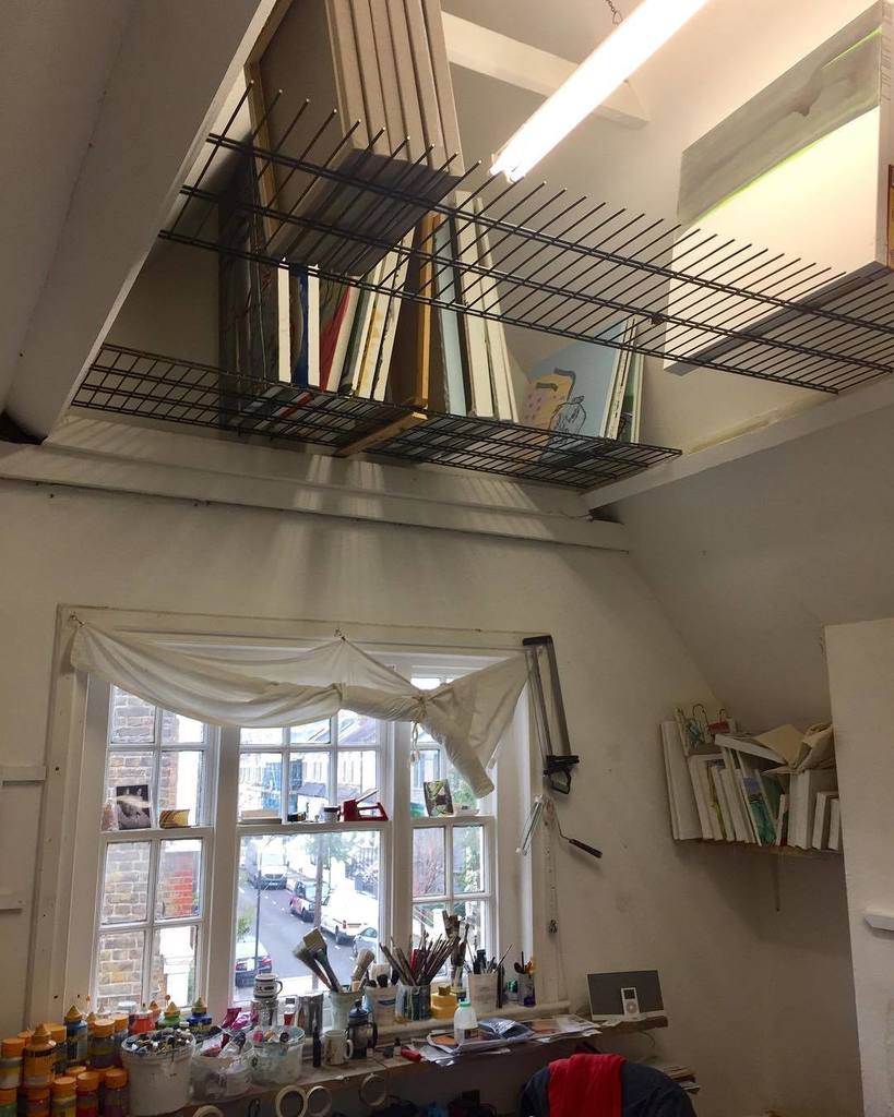 JJanicholls's tweet photo. The mezzanine #studio #storagesolutions #moreroom #painting #loadsaroom #art #kunst #noplanningneeded #loftextensi… https://t.co/ofUoDhTa6z https://t.co/BoATCbxuPw