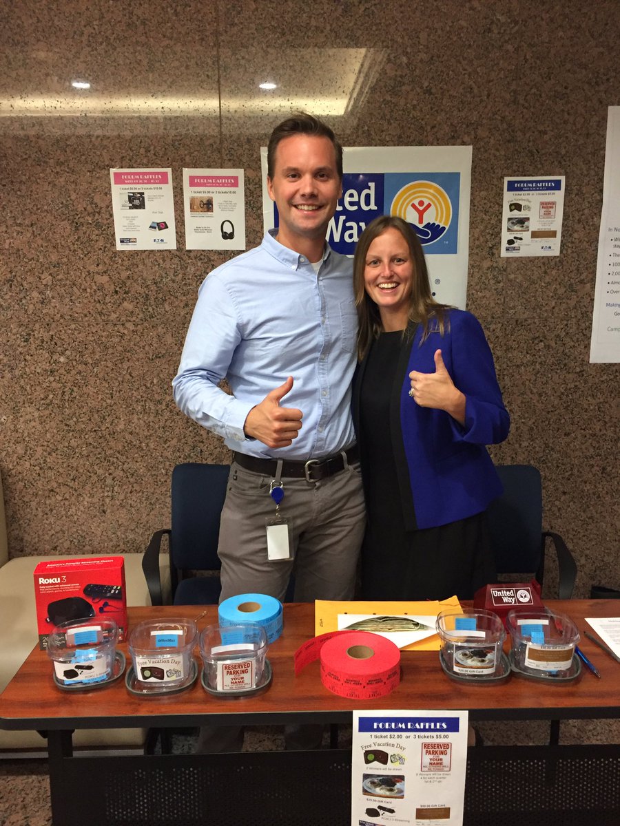 TiffAnnOutlaw's tweet photo. $74 dollars towards United Way in 45 minutes, using the hustle-heckle combo with Joe Ebner!#raffledomination #ETNServices https://t.co/a4yXGzBz7j
