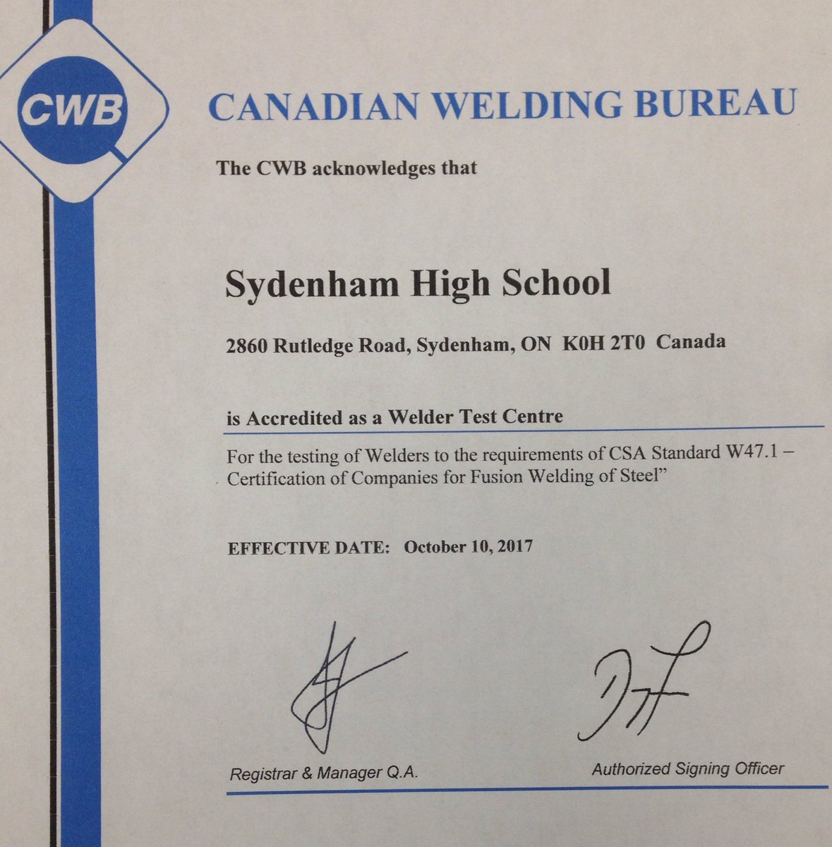 Sydenham High School On Twitter Announcement Shs Is Now A
