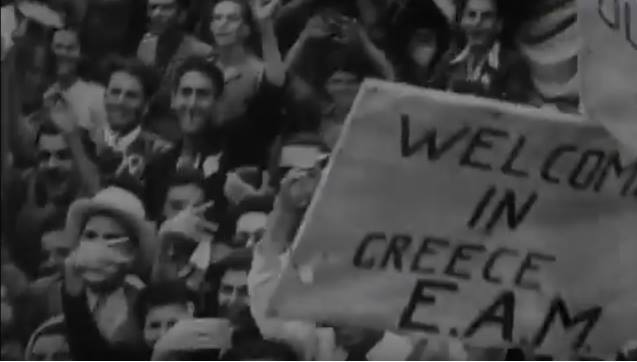 GreeceinUK's tweet photo. #Athens marked yesterday 73rd anniversary of liberation from Nazis.
British tommies were welcomed with great rejoicing! @BritishArmy https://t.co/tP9YajTmVA