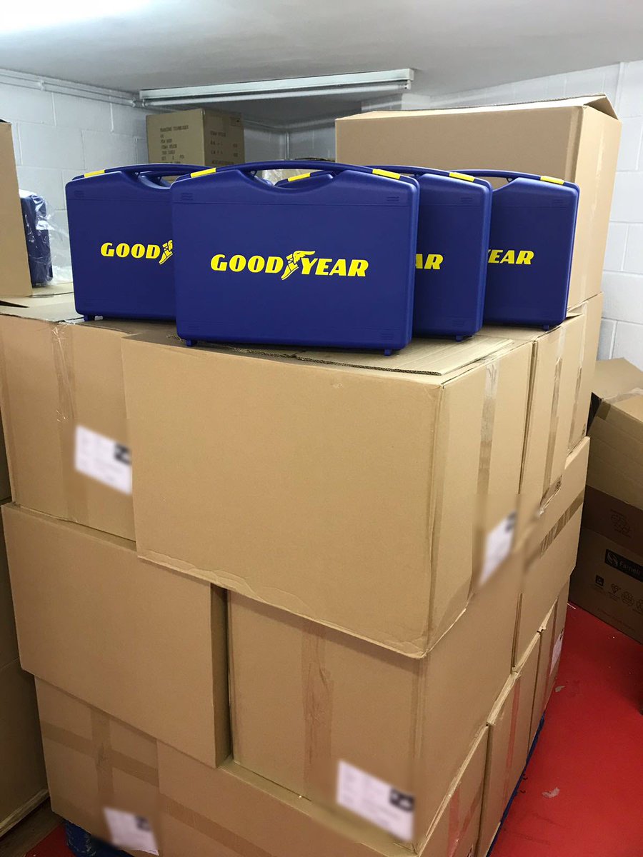 Translogik's tweet image. Translogik #Probe kits all ready to go from our warehouse for #Goodyear USA! #tpms #tirecare #pressure #temperature #tirehealth