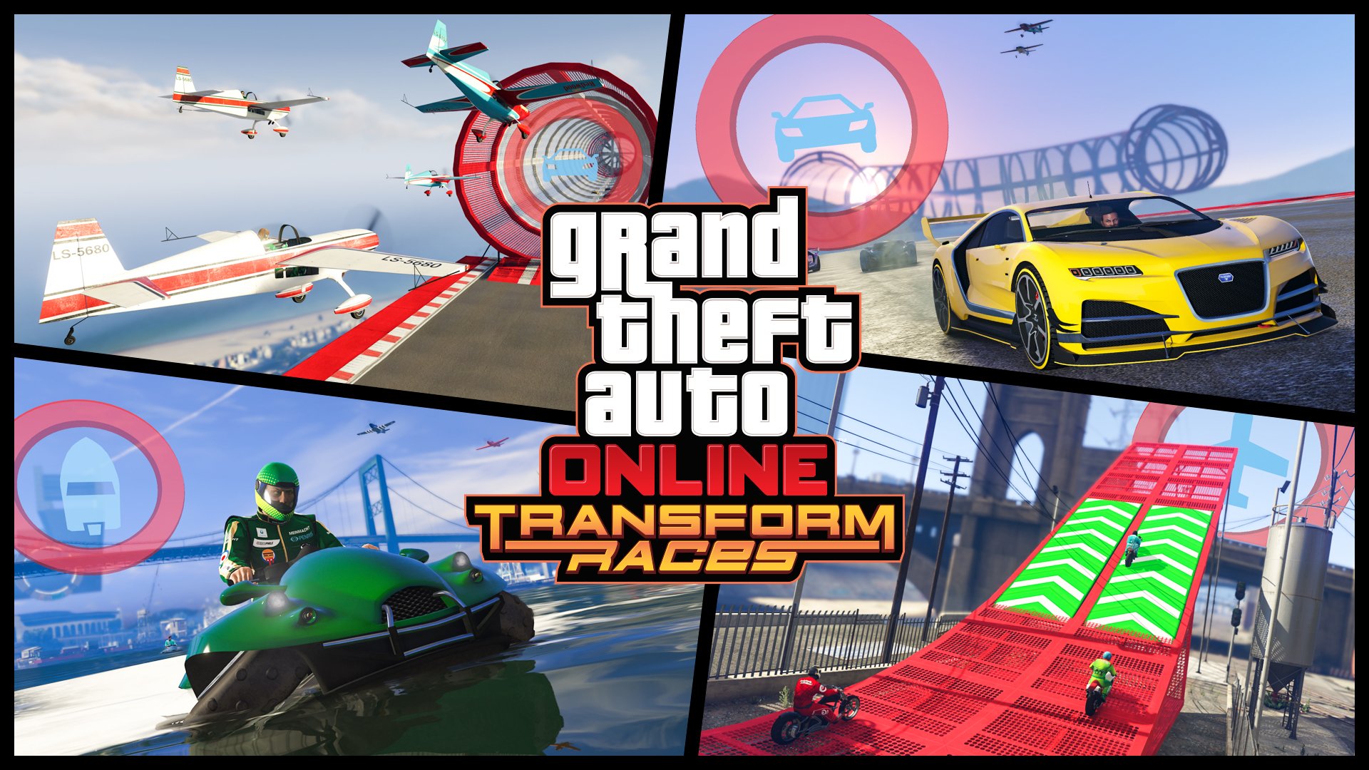 Introducing New GTA Online Stunt Races - Rockstar Games