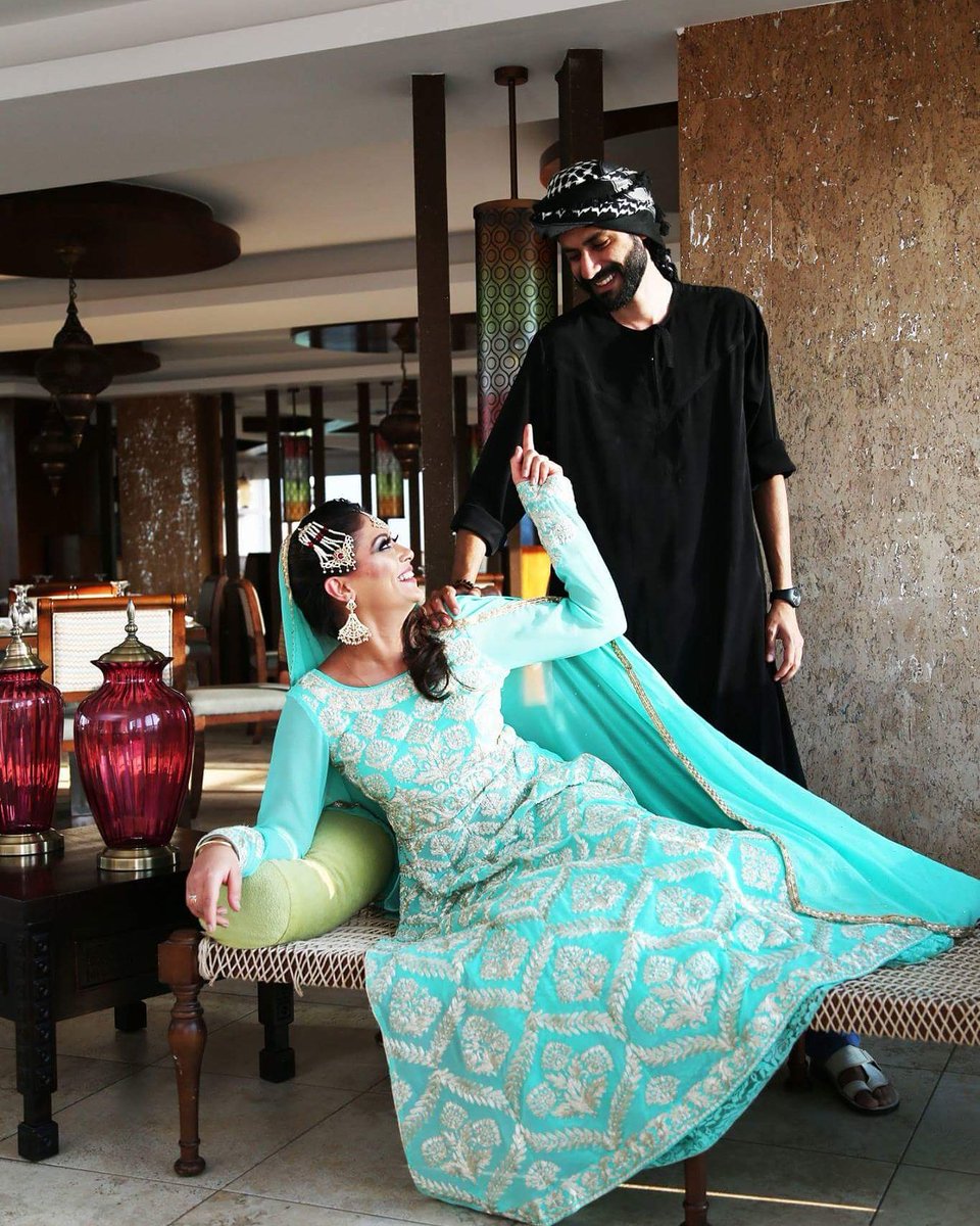 TheAsianWeekly's tweet photo. The #begum and #sultan exchange sweet banter. What are they talking about? Find out in the #CoffeeTableEdition #BeyondDiwali https://t.co/dOCay62ZEr