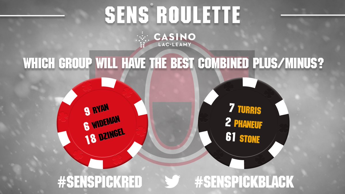Senators's tweet photo. Try your luck in #Sens Roulette! Play for a chance to win awesome prizes! 

Enter for the grand prize draw: https://t.co/GwFVjRlpyH https://t.co/GB8Y6iIu8r