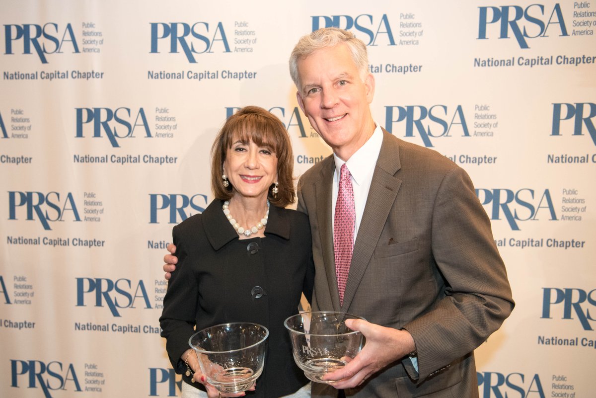 PRSA_NCC's tweet photo. Congratulations to last night's National Capital PR Hall of Fame inductees @SpectrumScience @JohnJSeng @cmmarsans @comunicadpr #Thoth2017 https://t.co/m1GAgdfyMI