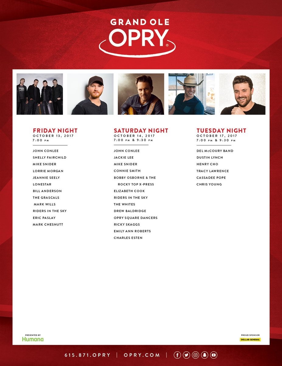 opry's tweet photo. Yep ... it's gonna be a good week! ๐
#Opry ๐๏ธ: https://t.co/TBL2ZfFURf https://t.co/kvp0sWoTG6