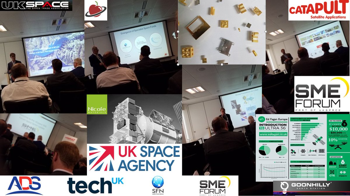 EdFaganEu's tweet photo. An informative afternoon in #London yesterday at the SME Forum Space Sector Update. Exciting times #SpaceSector.
#Investment #Space #GBmfg https://t.co/c8l2ahET58