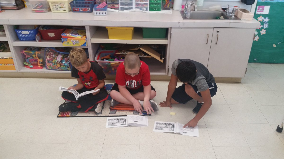 suzcogs's tweet photo. Reading for background knowledge and fluency! #cogskids #team166 https://t.co/Q2rv8ASM2s