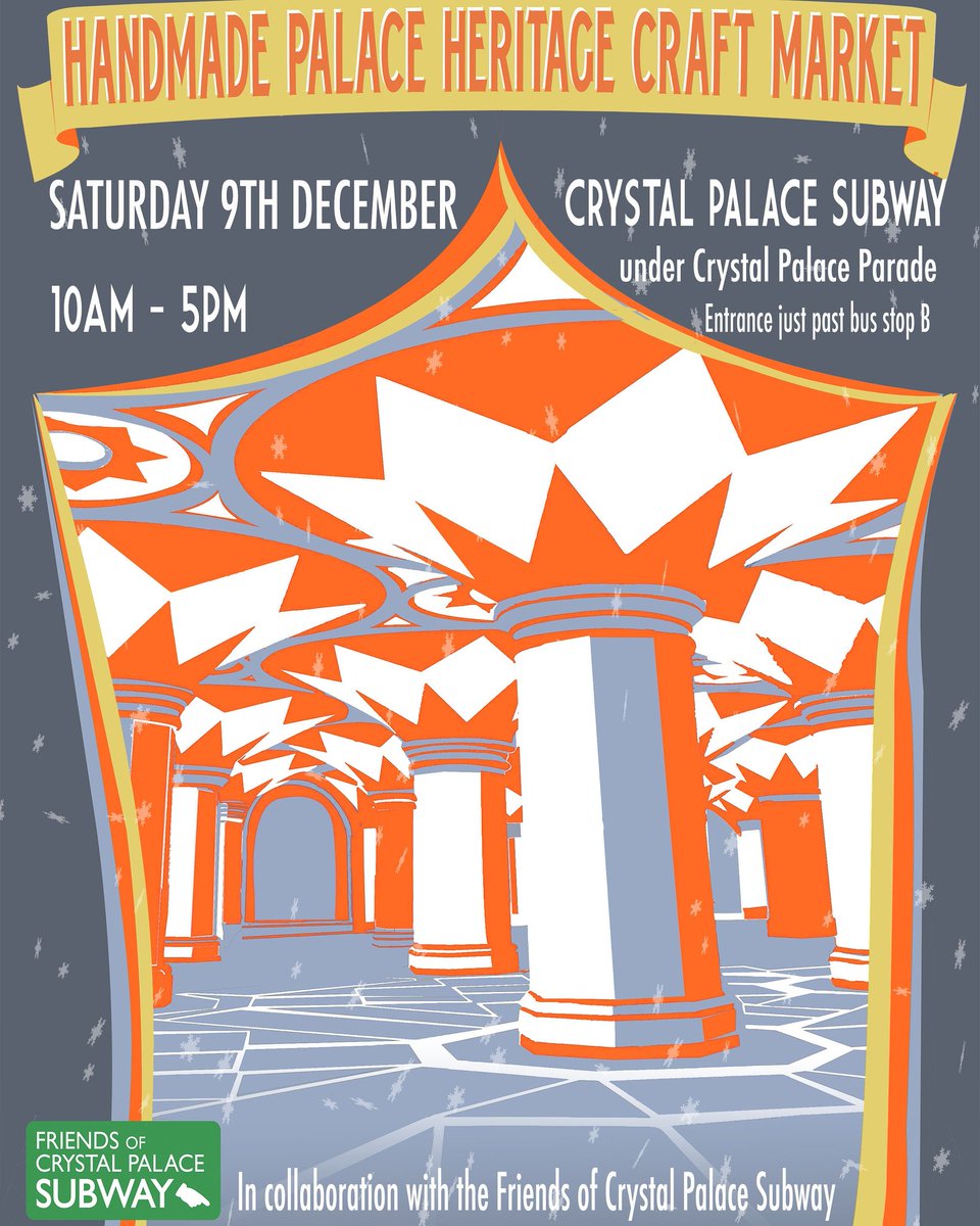 HandmadePalace's tweet photo. Date for your diaries 9th #dec exciting new #heritage #market bringing the best in #local #london #handmade #artandcraft https://t.co/CHwWVRy9GM