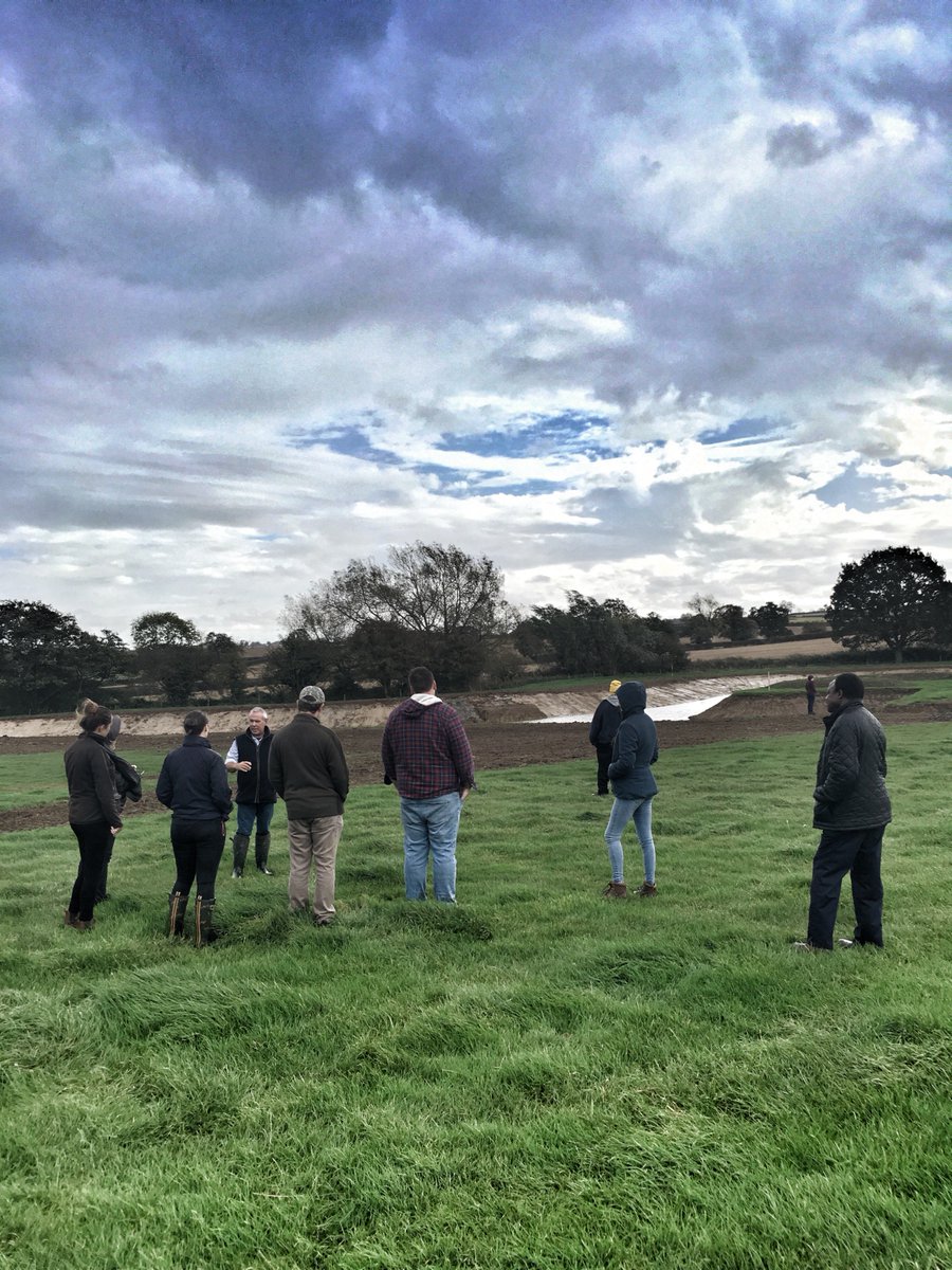 #land management master class from estate manager Tim <a href="/MoultonCollege/">Moulton College</a> students at Arthingworth Estate