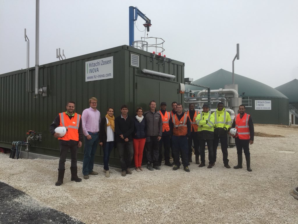 BertrandFahy's tweet photo. Mise en service injection de biomethane /2 ans de projet/13 mois de construction👍😁coulommiers/@GRDF @AshELH @HZI_BioMethan @LHERITIERDAN https://t.co/Fywa6m0usA