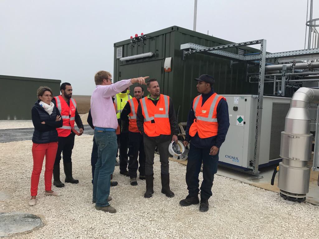 BertrandFahy's tweet photo. Mise en service injection de biomethane /2 ans de projet/13 mois de construction👍😁coulommiers/@GRDF @AshELH @HZI_BioMethan @LHERITIERDAN https://t.co/Fywa6m0usA