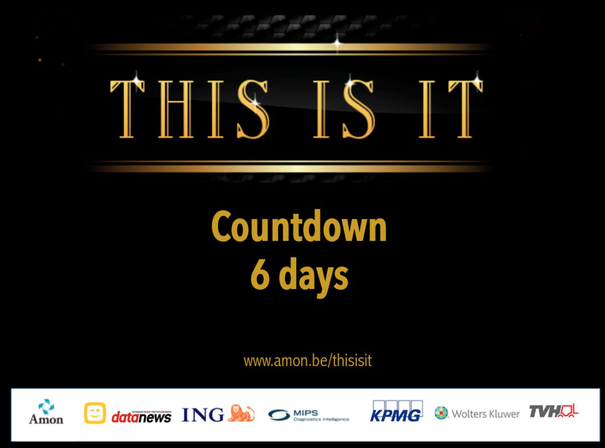 Jan_Cuyt's tweet photo. Counting down... 6 days to go... #ThisisIT_Amon https://t.co/99VOx6HQFk