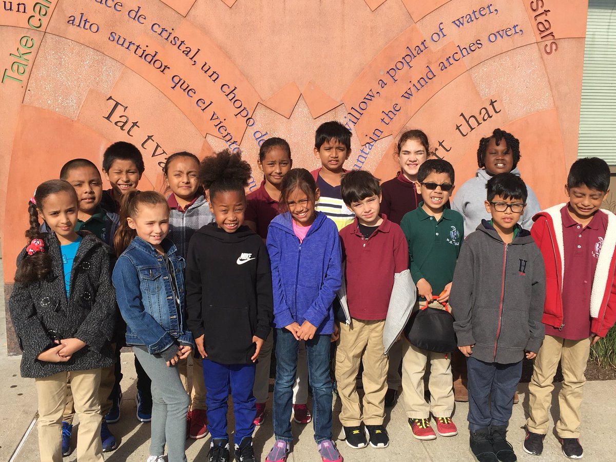 Great day for a walking trip to the Library!! Eight students took out books, 3-306 Rocks!!