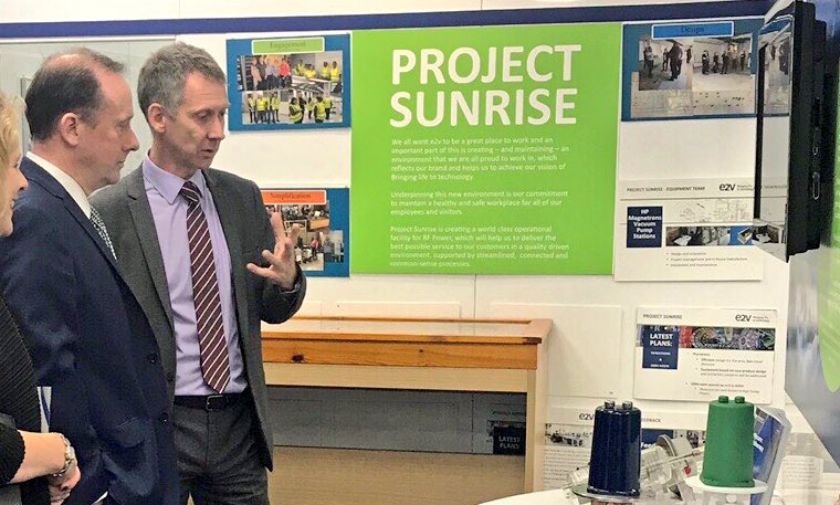 Today leaders of the UK Space industry came to #Chelmsford to meet minister &amp; discuss new laws help to launch satellites in U.K. 🔭🚀🛰