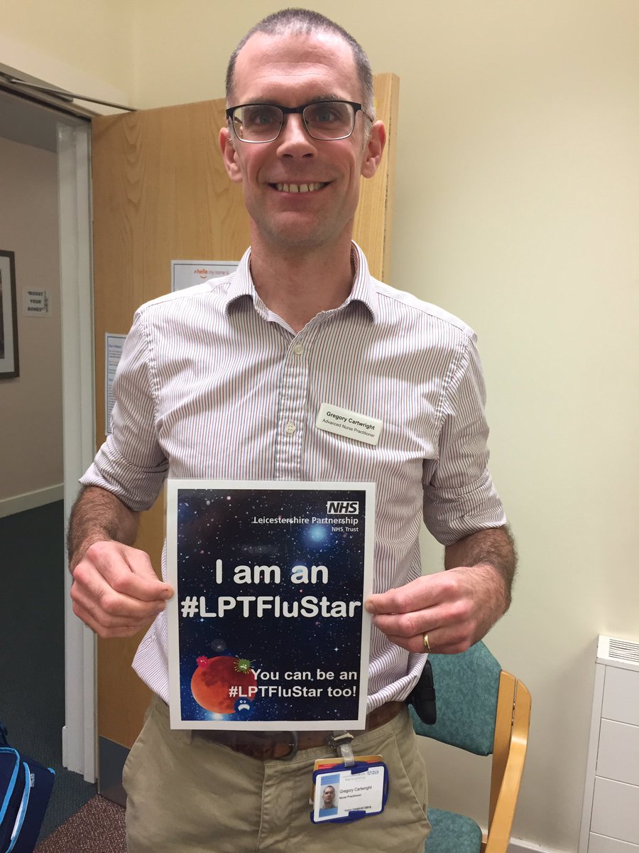 sj_latham's tweet photo. Don't put off getting your flu jab!! More flu stars in the Community Hospitals #lptflustars @LPTnhs https://t.co/3xSglBikOu