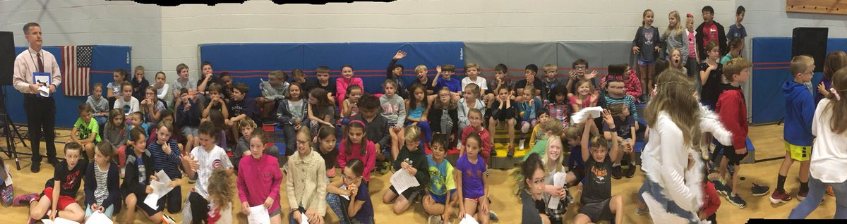 4th grade hosted the first  <a href="/responsiveclass/">Responsive Classroom</a> school-wide morning meeting <a href="/JamestownAPS/">Jamestown Elementary</a> It was a huge success!