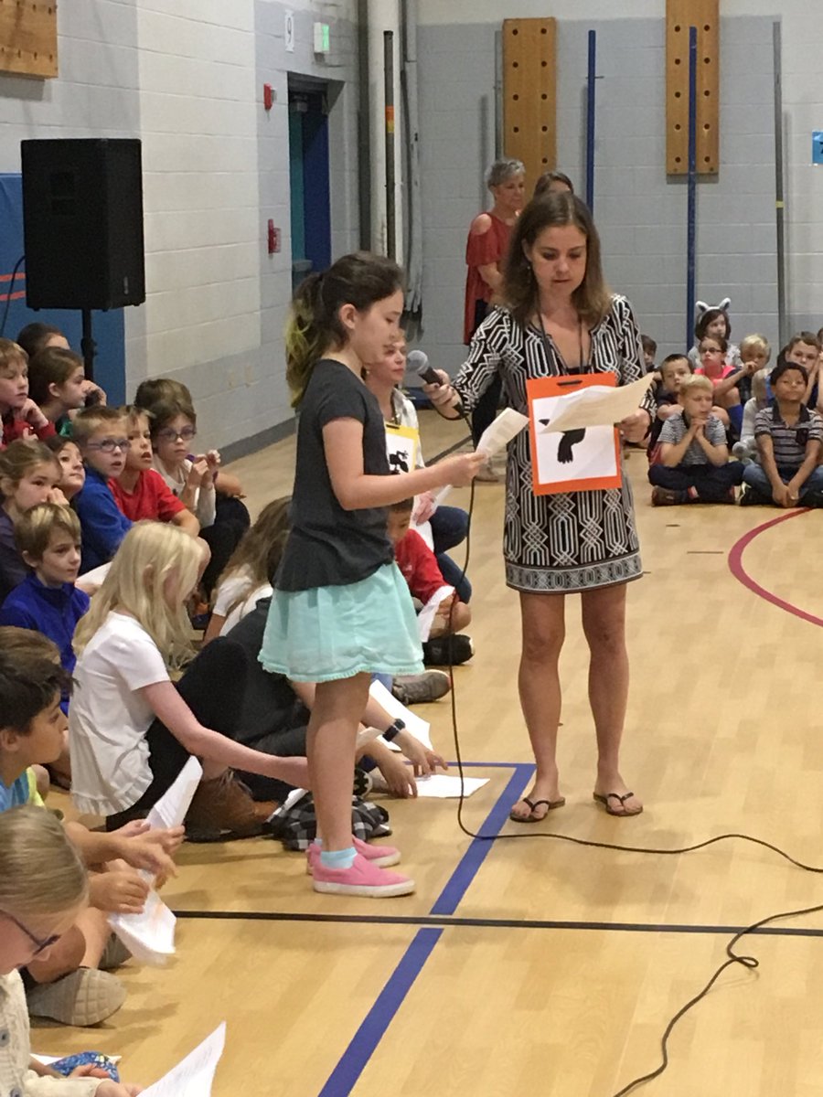 JTown4th's tweet photo. 4th grade hosted the first  @responsiveclass school-wide morning meeting @JamestownAPS It was a huge success! https://t.co/FegWE2mAJH