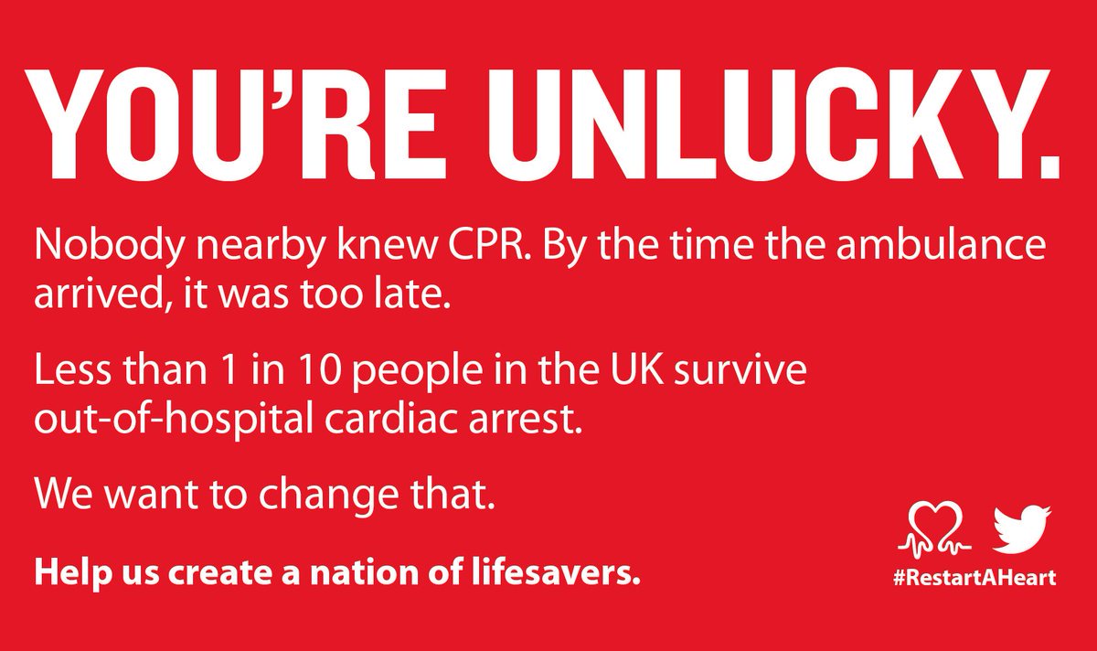<a href="/JamieWaterall/">Prof Jamie Waterall RN</a> Sadly, most people got this tweet. Help us fight back. bit.ly/2dyTEDv #RestartAHeart