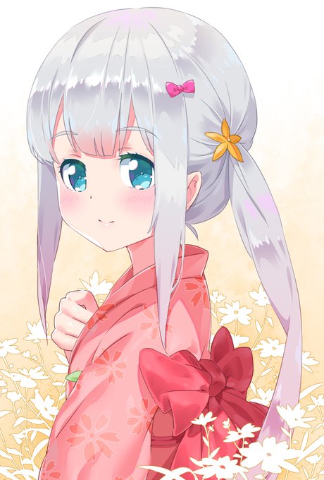 秋天的紗霧、浴衣最高#エロマンガ先生 #和泉紗霧 