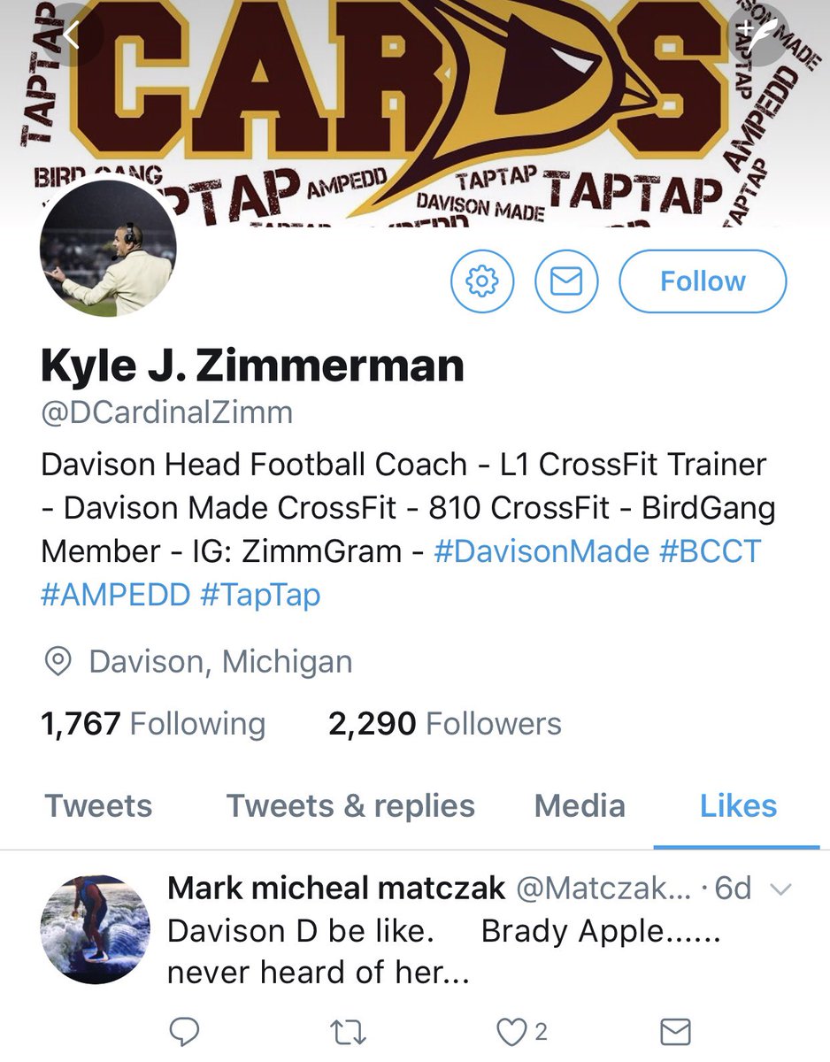 jeff_apple71's tweet photo. @DavisonBeamer.  Pretty classy like from a guy who makes such a big deal about people “disrespecting” his players https://t.co/ESdqDWSDab