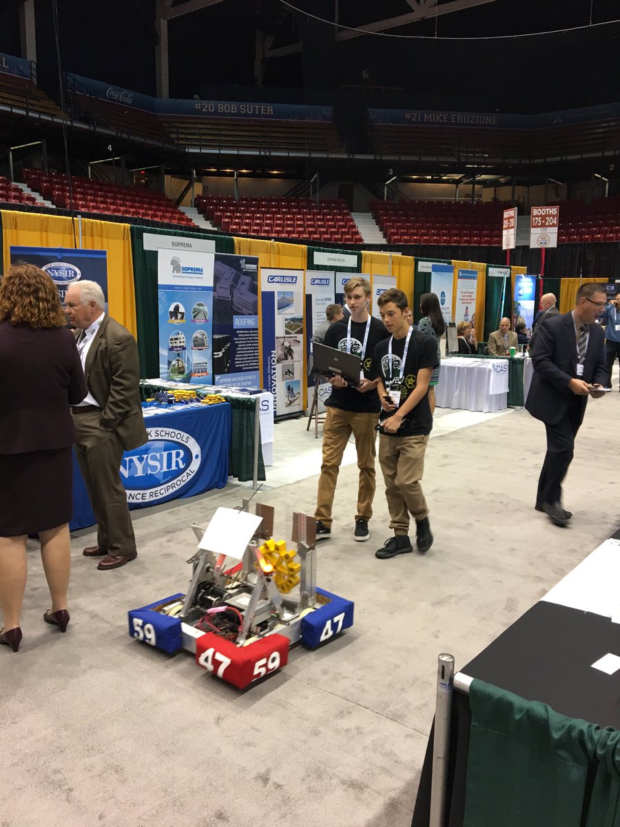 Steve_Heaslip's tweet photo. Students from Genesee Valley demonstrating their vehicle project https://t.co/t8h7mRhTwP