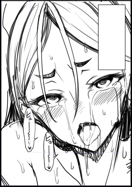 作中に一度だけ出てくる頼光のガチめのイキ顔。なかなか可愛く描けたのではないか\( 'ω')/ 