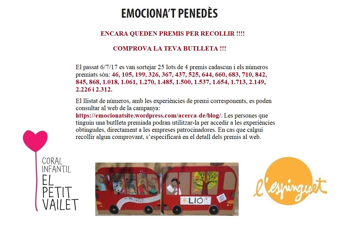 Emociona't amb ECJ tweet media