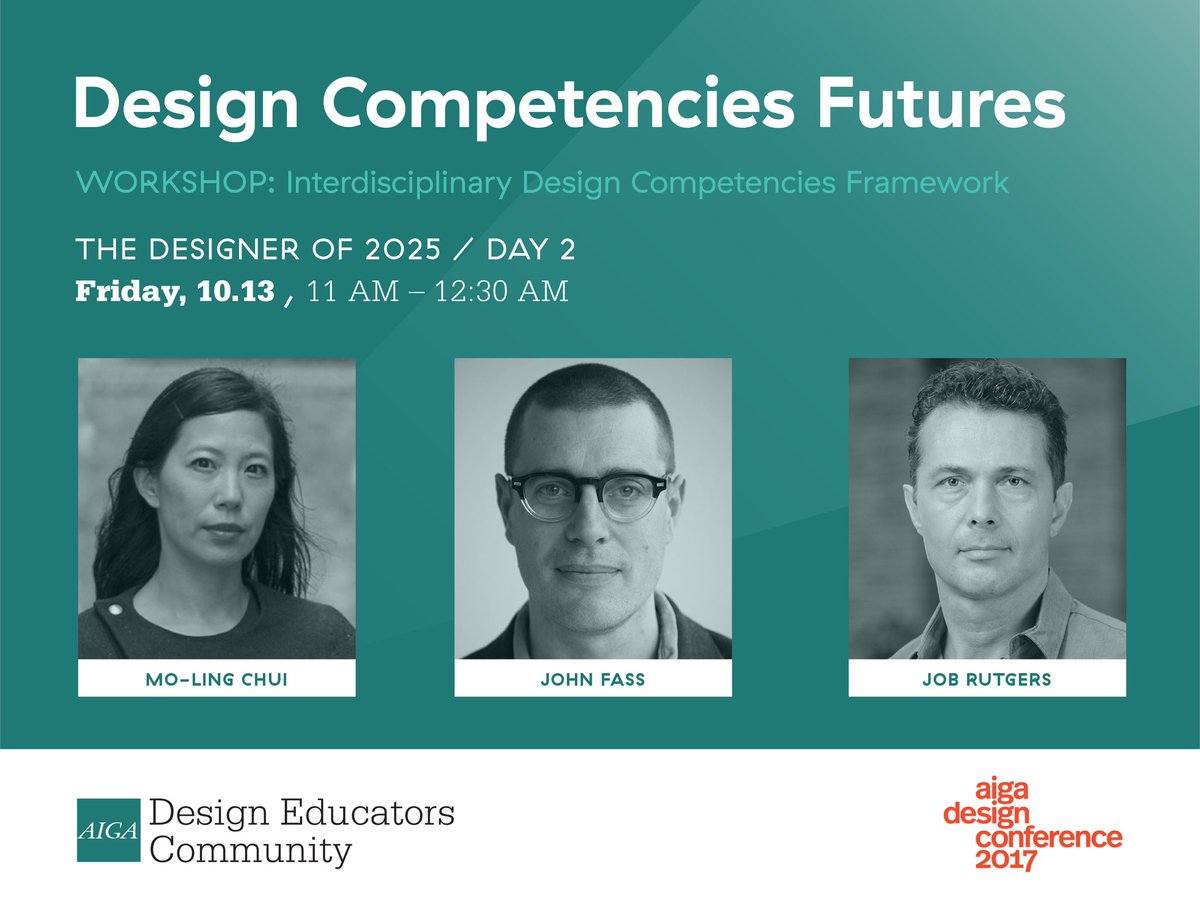 aigadec's tweet photo. The #DesignerOf2025 symposia (Day 2) has two great panels prepared for our attendees today. Come join us! #aigadesignconference #aigadec https://t.co/iZtN8BXK8U