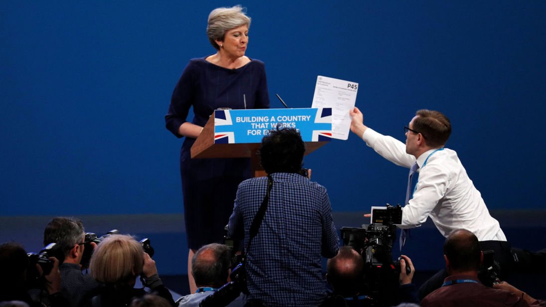 StandComedyClub's tweet photo. .@sowevoted Topical Storm (Wed 18th) Half-Price Tix use code BRETT here https://t.co/xVGeeUa6yC expect #TheresaMay &amp; more #Edinburgh #Comedy https://t.co/pDuAVUDrTM