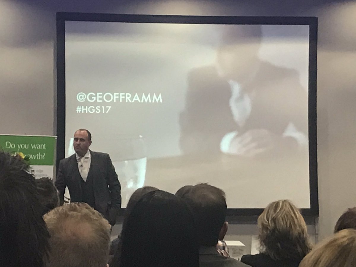 PassionMktg's tweet photo. @GeoffRamm takes to the stage #HGS17 looking forward to this one 👍 https://t.co/435vOzWHtX