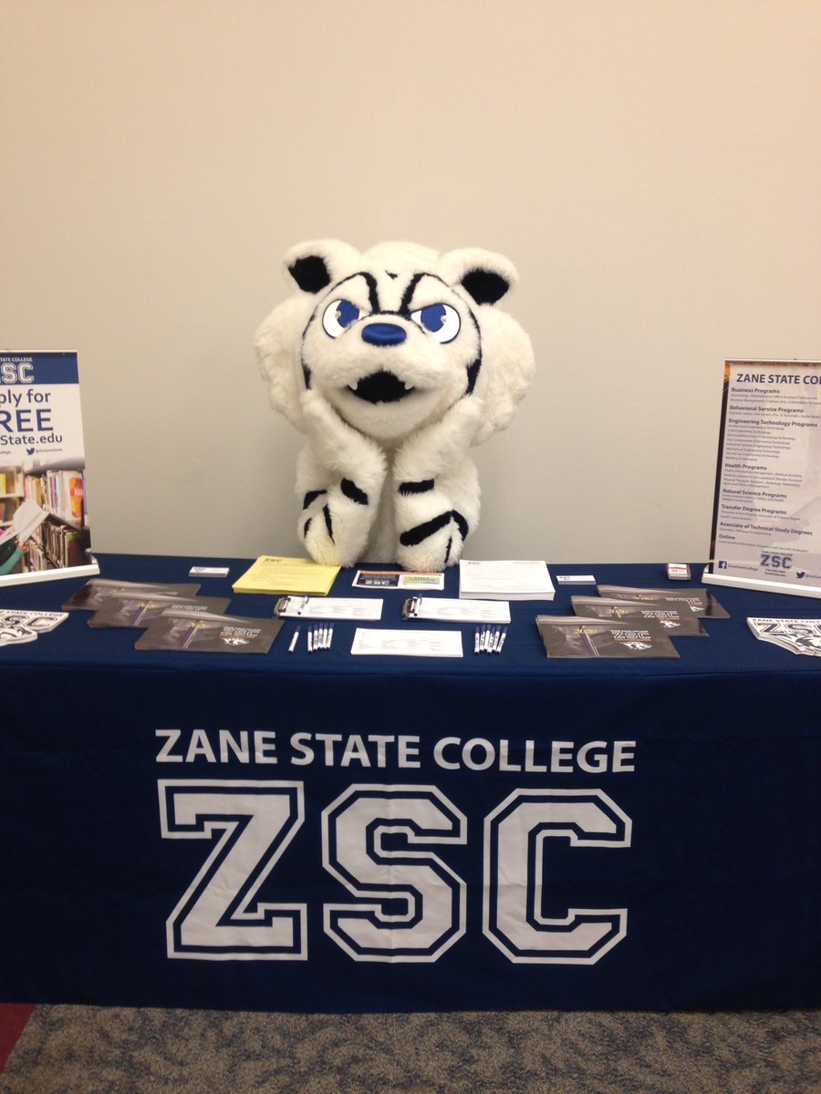 GoZaneState's tweet photo. Monado is at College Day patiently waiting for the high school students to arrive! Make sure you find him and get a selfie! @ZaneStateC https://t.co/VU8vagBaAU