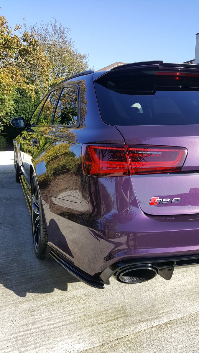 PlatDetailSW's tweet image. Audi RS6 - stunning colour, running approx 720BHP, sounds epic! Completed yesterday in Cornwall.