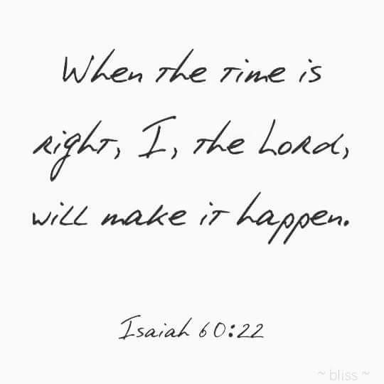 Yes!❤Heseesaroundthecornersofourlives&over the hills.HeDOESknow what'sbest.Hangon.UR Nthis4thelong haul.Nit4theprize.IT WILL BE WORTH IT🙂