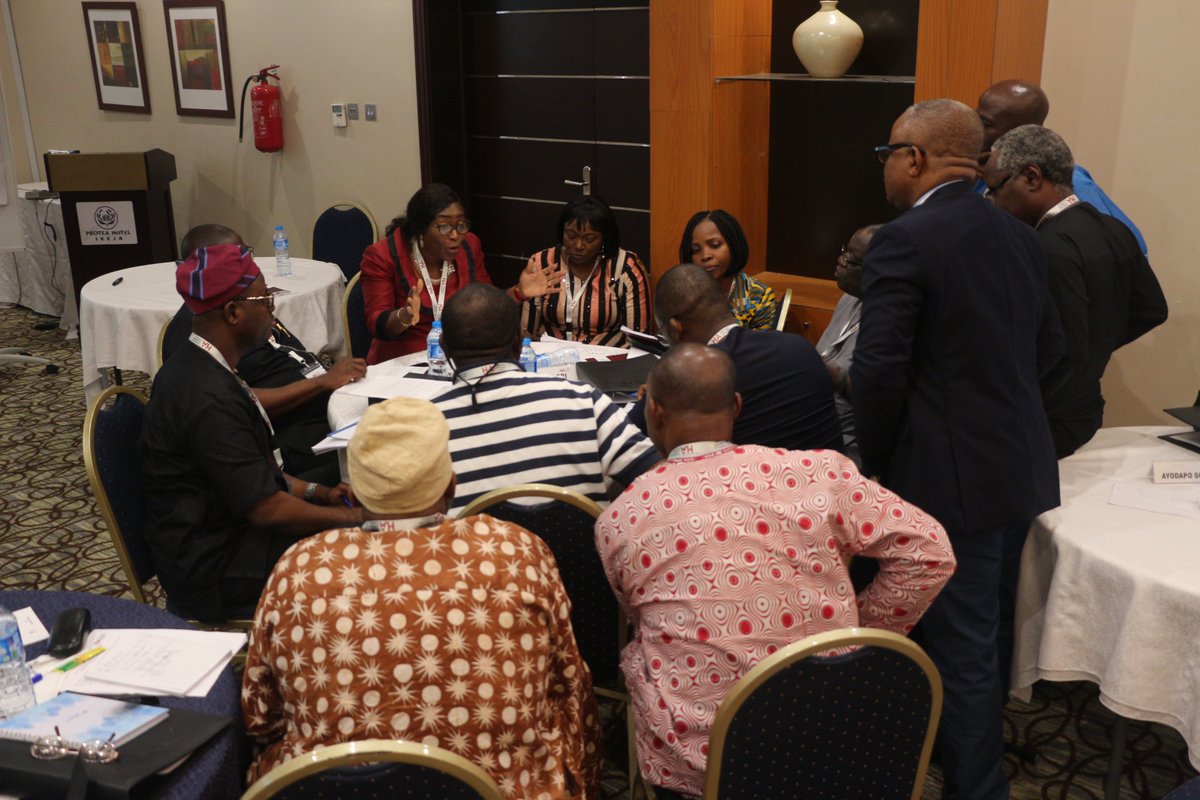 EpiAFRIC's tweet photo. Participants in groups preparing their debate "Studying"Population Health" is a waste of time for clinicians and hospital managers"#HELP2017 https://t.co/l5evrMyZtc